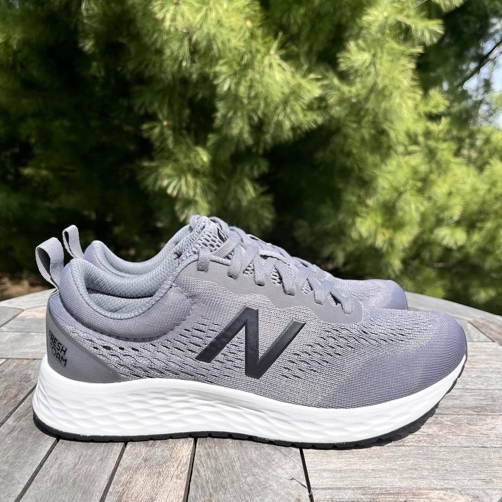 New Balance MARISLG4 Running Shoe Mens Sz 8.5 4E Arishi Fresh Foam Gray Sneakers